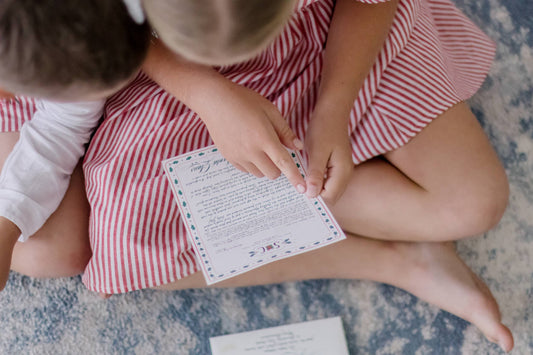 The Classic Christmas Morning Santa Letter