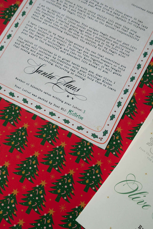 The Magical Goodbye Santa Letter