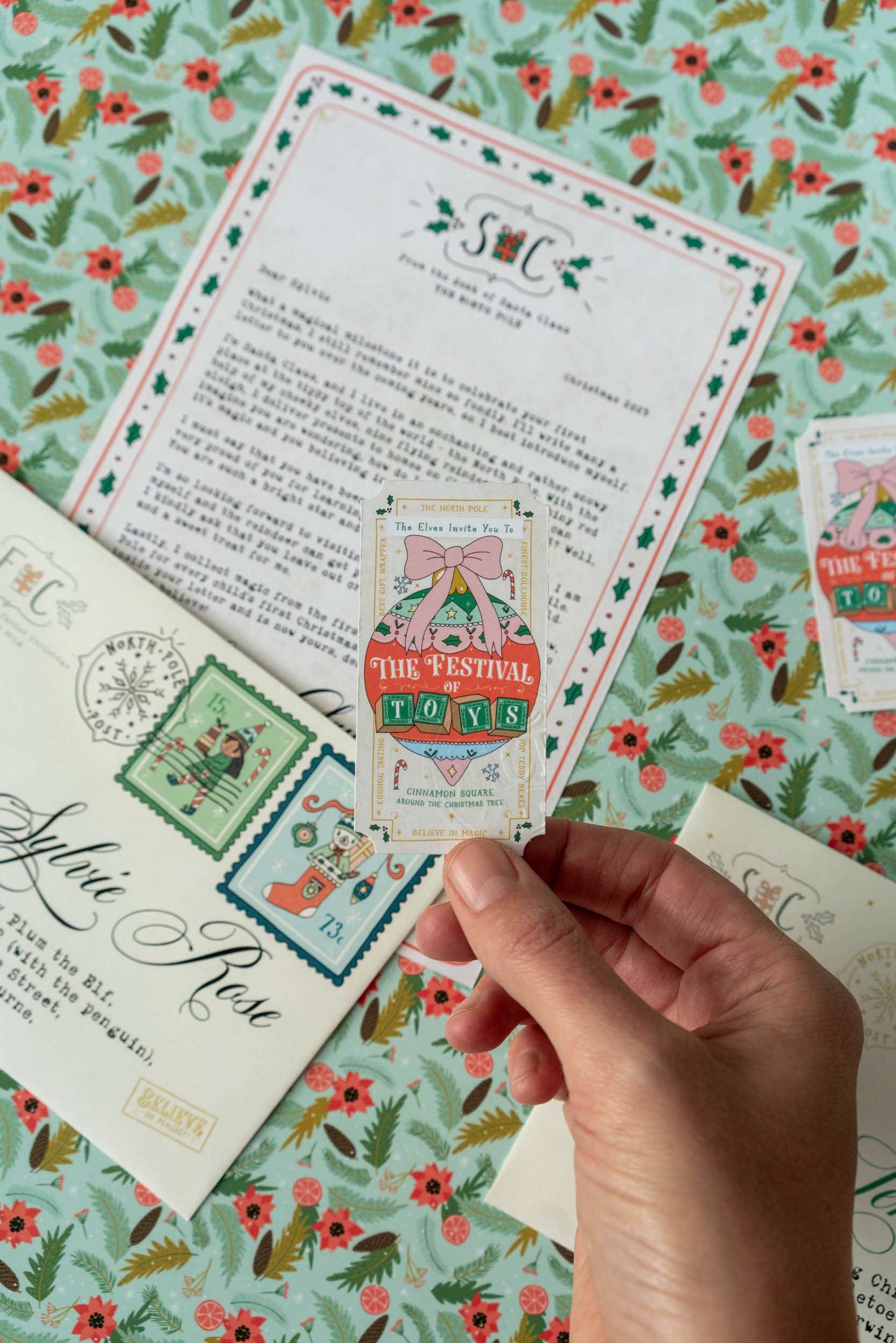 Baby’s First Christmas Santa Letter