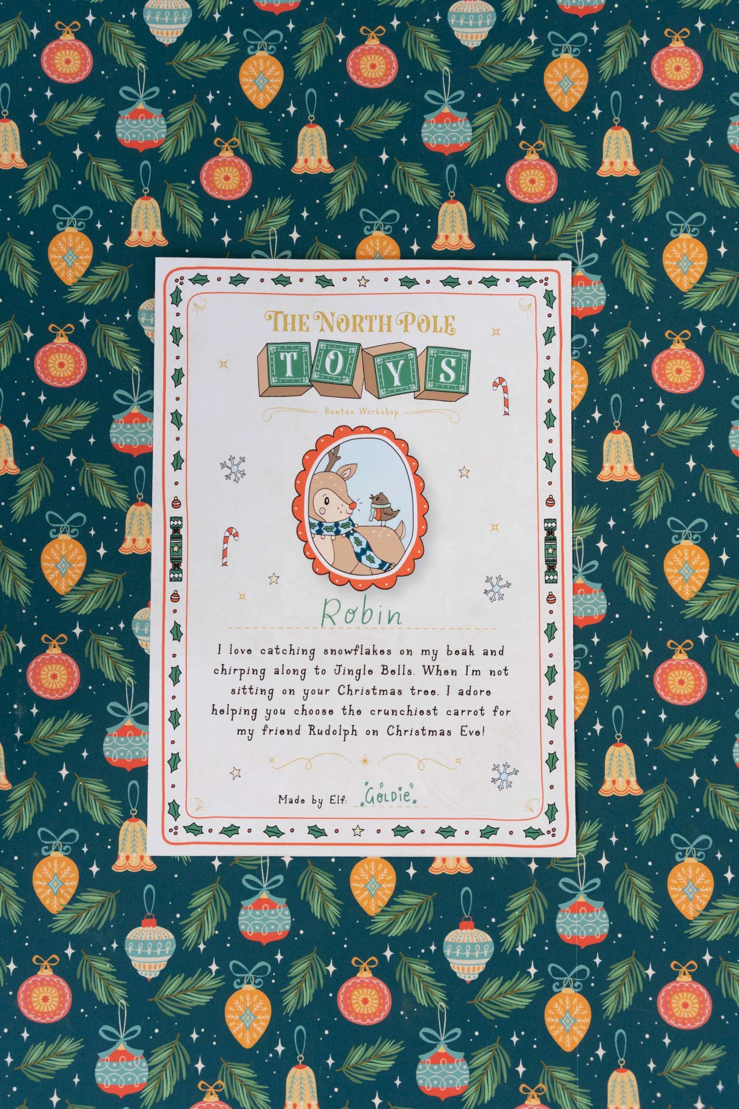 Robin the Bird Soft Toy