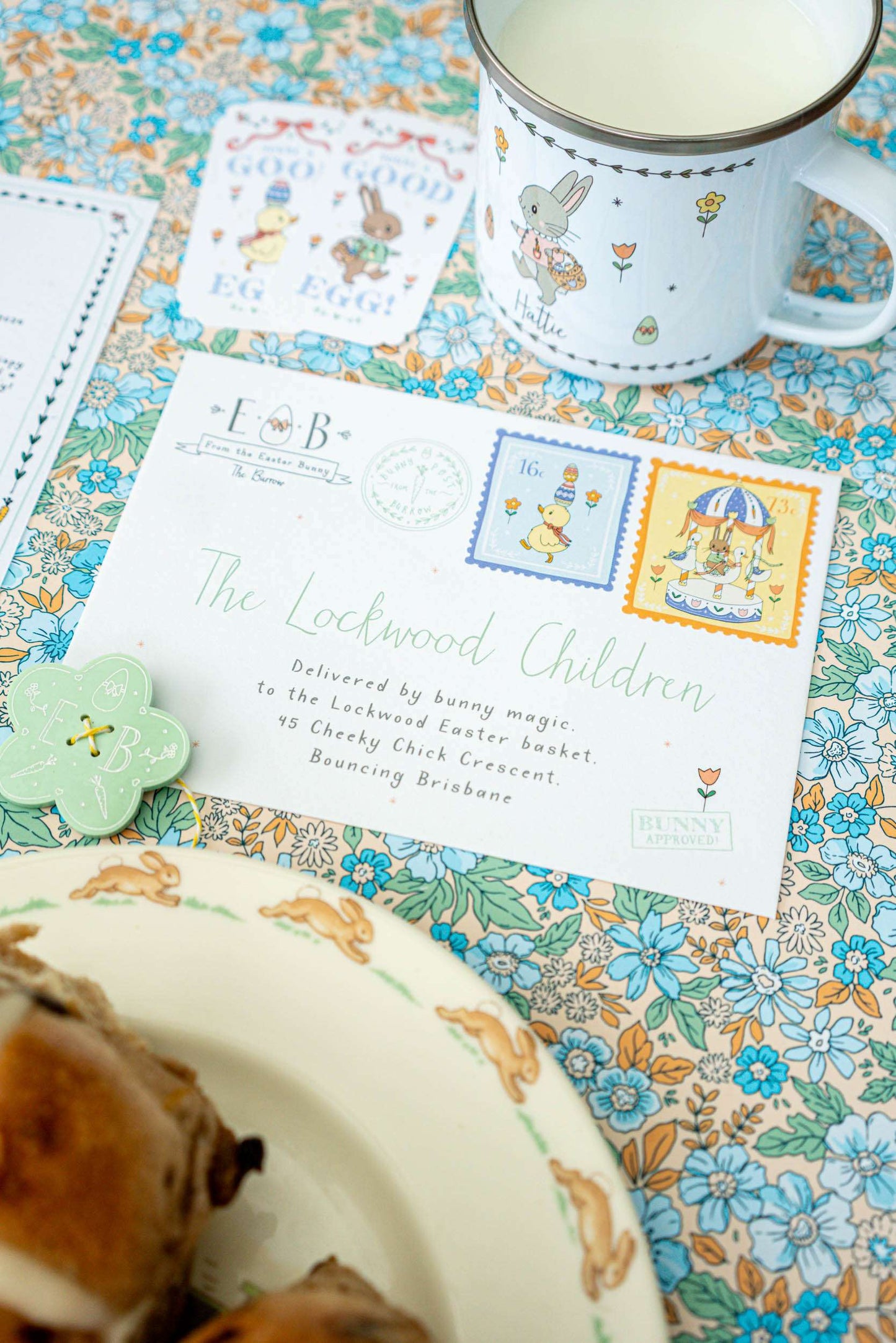 Baby’s First Easter Bunny Letter