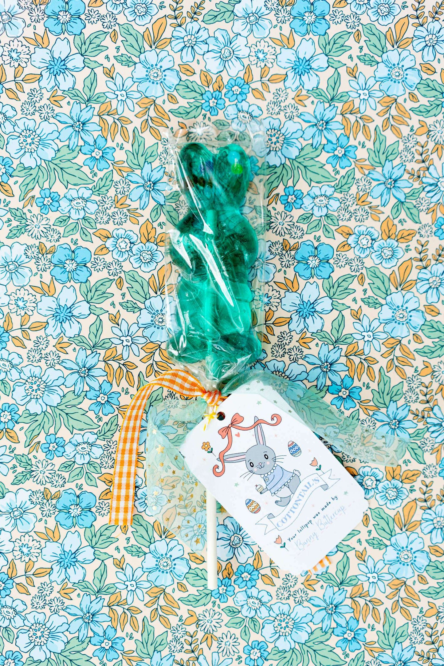 Bunny Lollipop - Pineapple Green