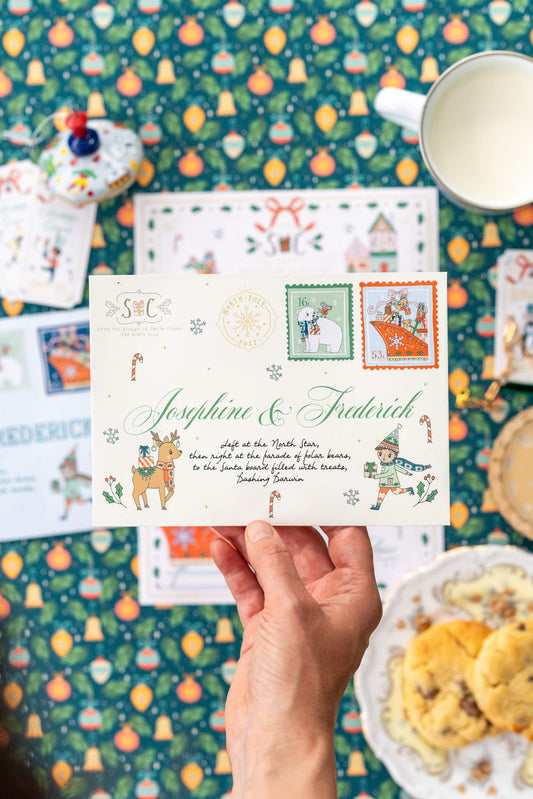 The Illustrated Christmas Morning Santa Letter