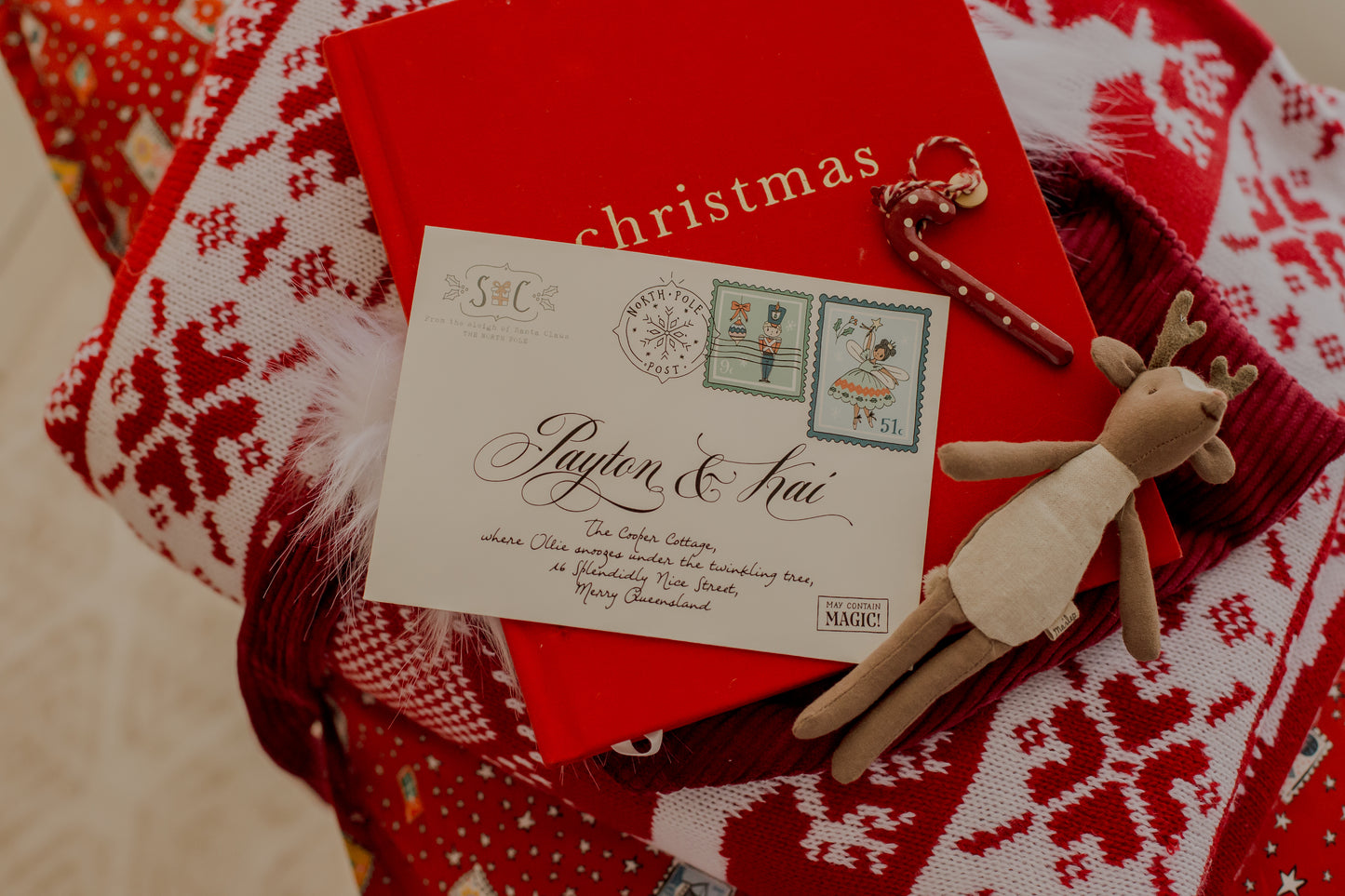 The Deluxe Christmas Morning Santa Letter