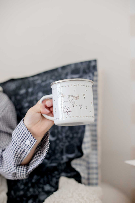 Personalised Fairy Enamel Mug