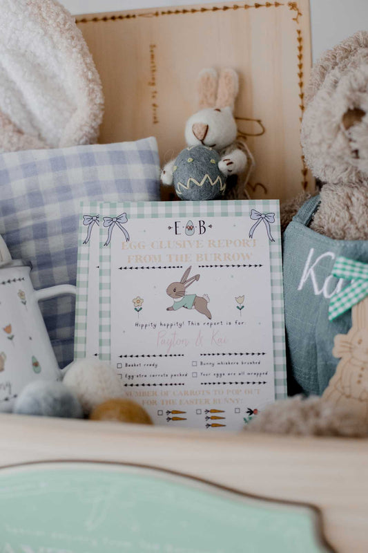 Egg-clusive Easter Eve Bunny Report