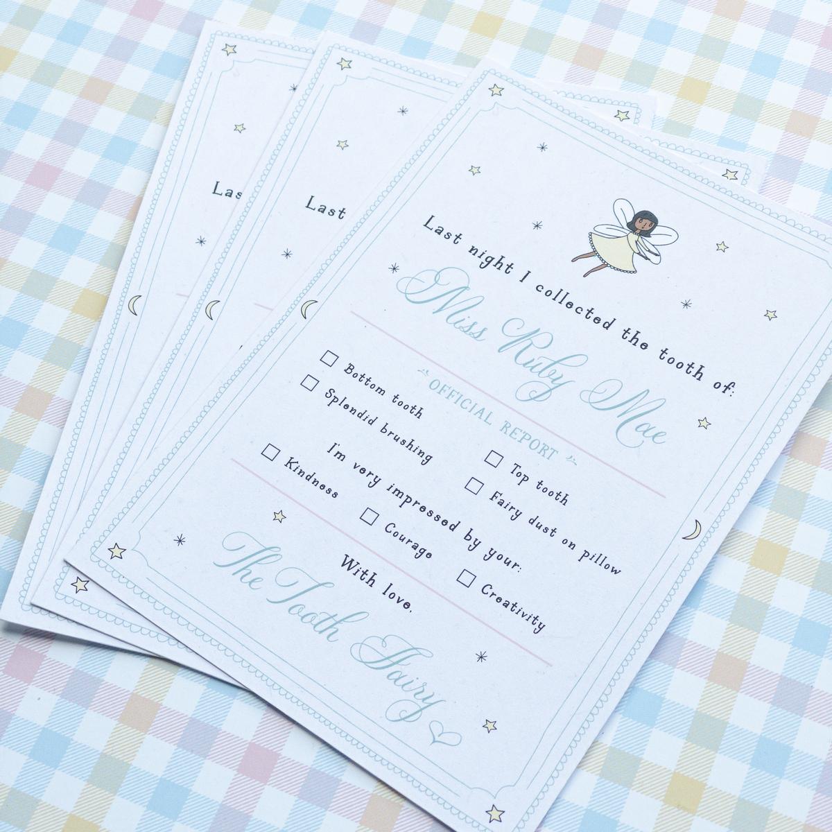 Tooth Fairy Receipt Pack