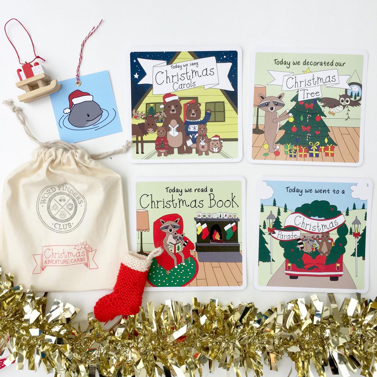 Christmas Milestone Cards