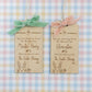 Easter Basket Special Delivery wooden tag