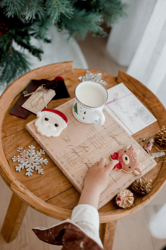 Santa Board - Tasmanian Oak