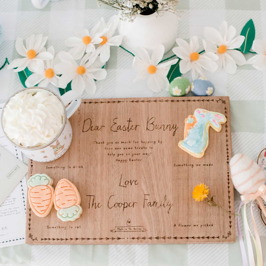 Easter Bunny Board - Tasmanian Oak