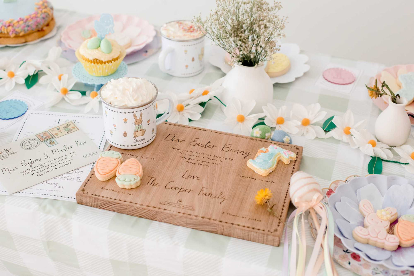 Easter Bunny Board - Tasmanian Oak