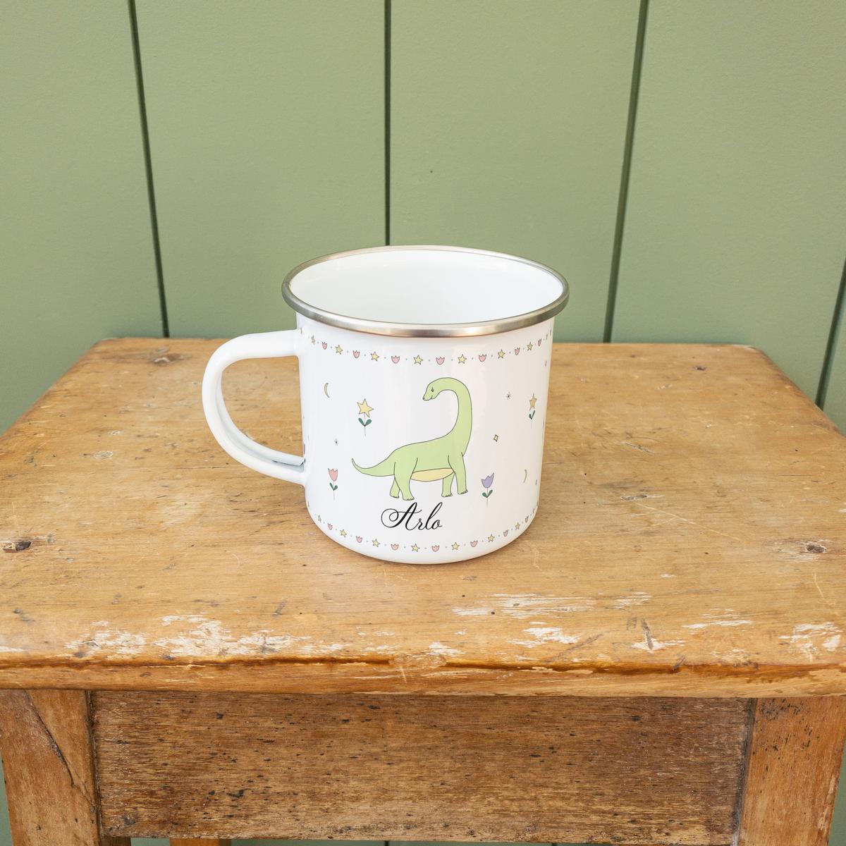 Personalised Fairy Enamel Mug