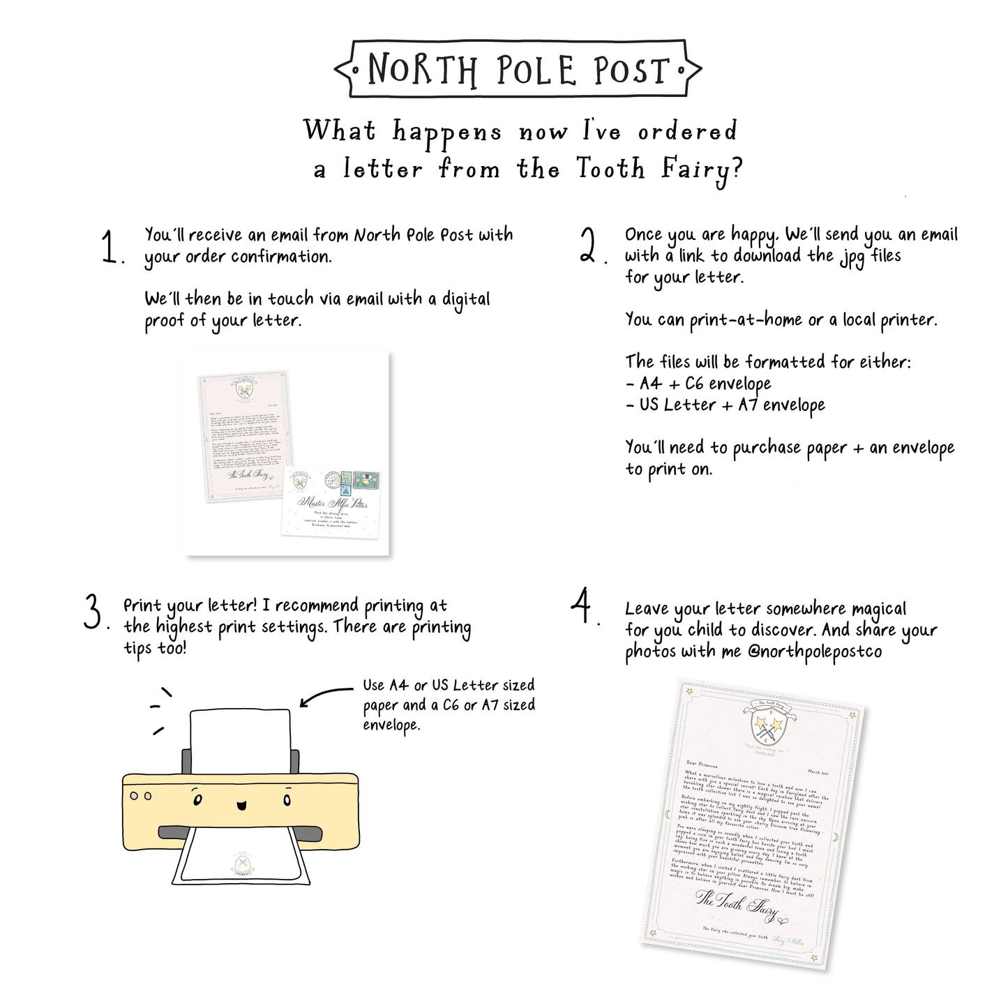 PRINTABLE - Letter from the Tooth Fairy