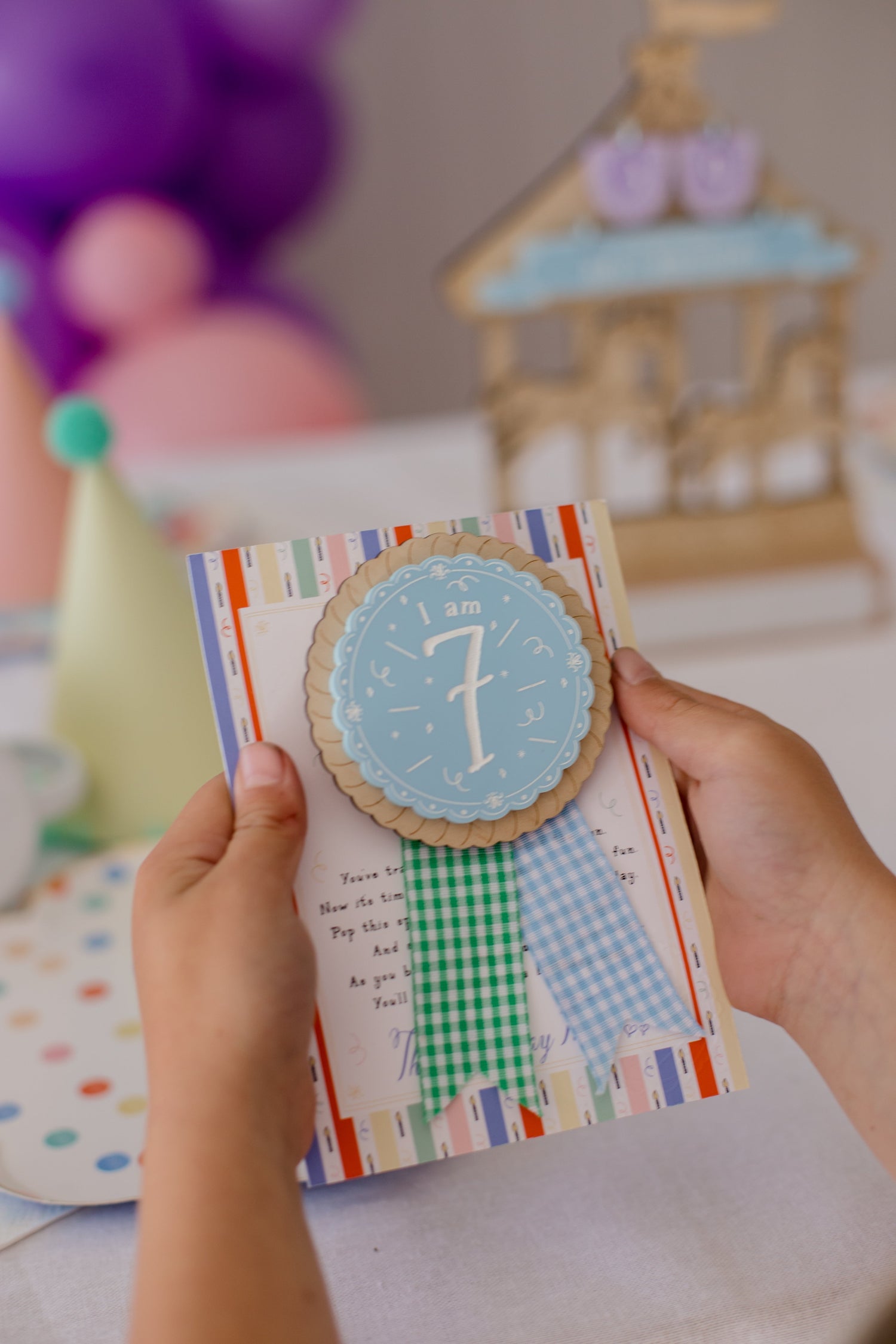 Birthday badges & festive rosettes