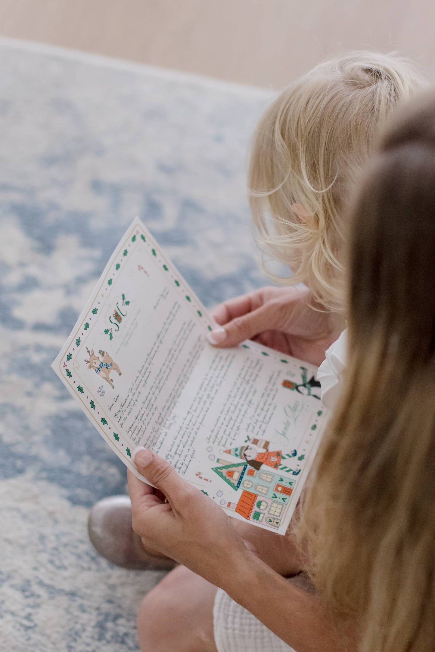 The Illustrated Christmas Morning Santa Letter