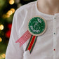Christmas Rosette