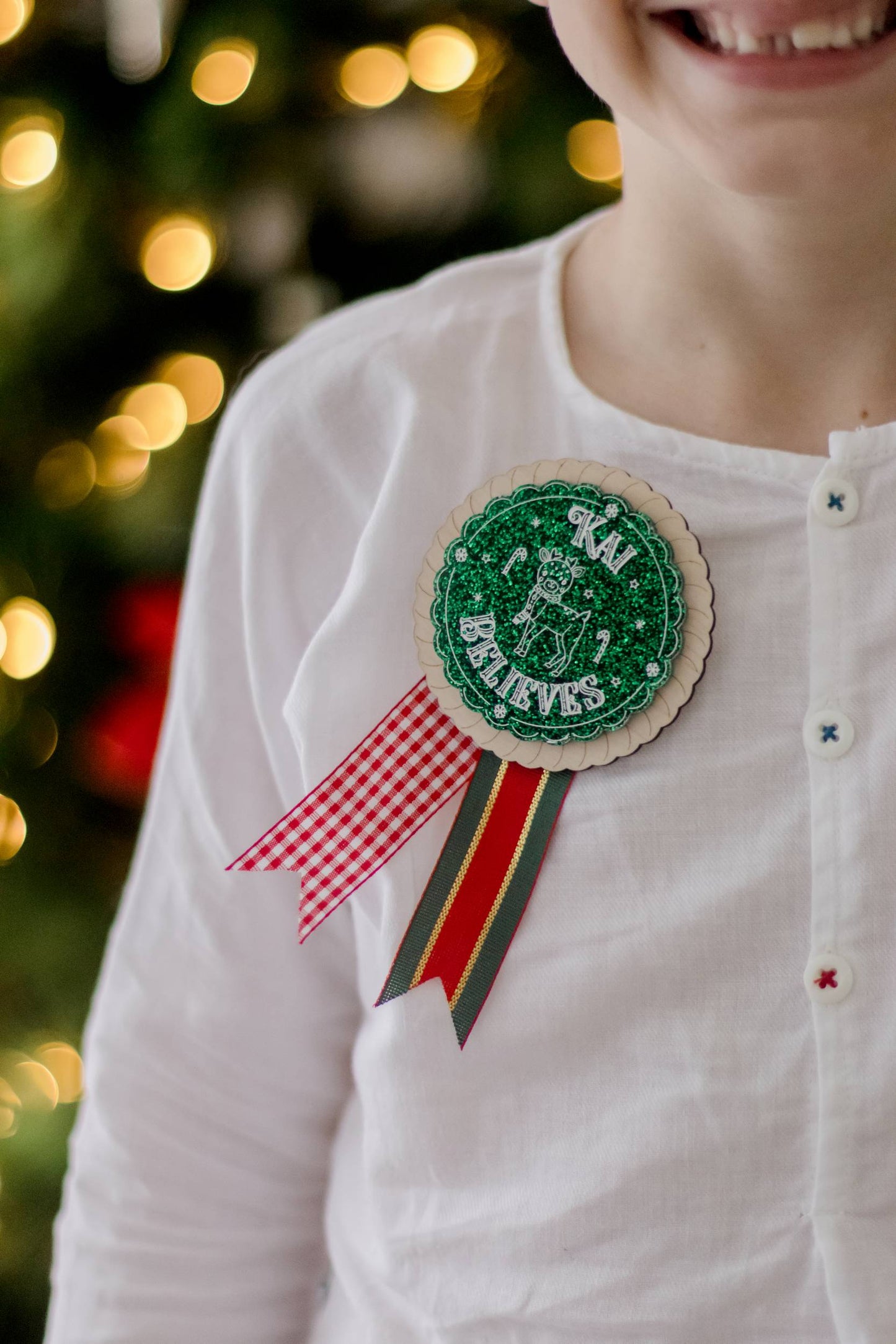 Christmas Rosette