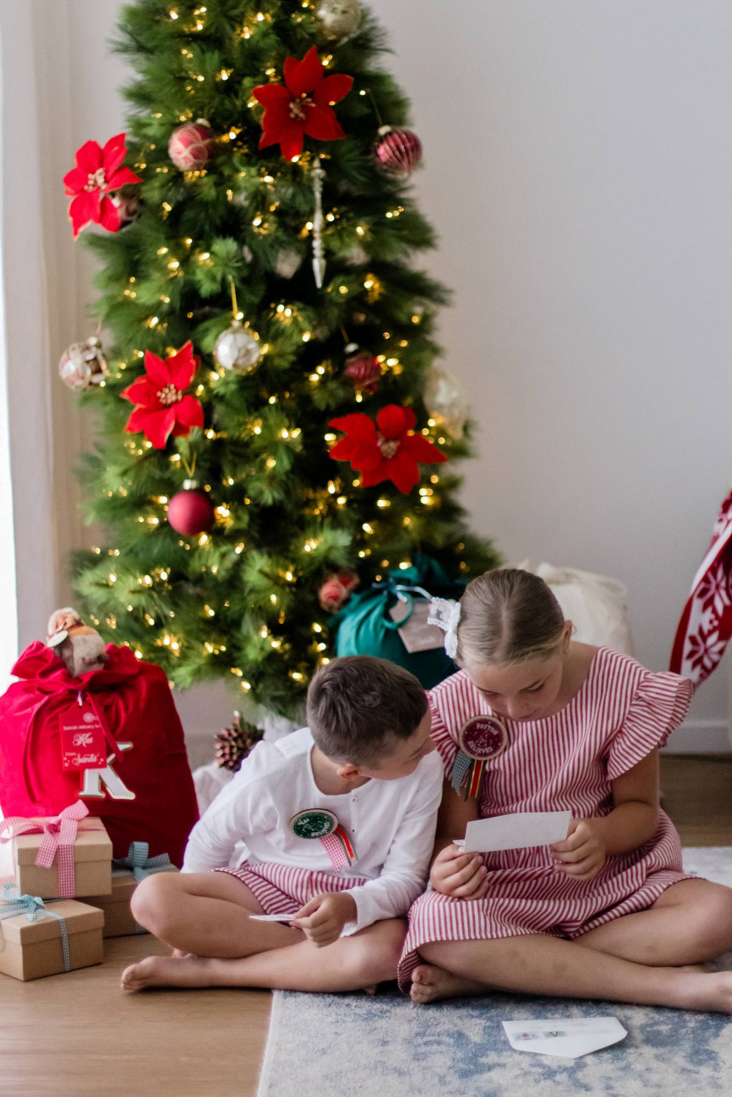 The Classic Christmas Morning Santa Letter
