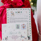 The Illustrated Christmas Morning Santa Letter