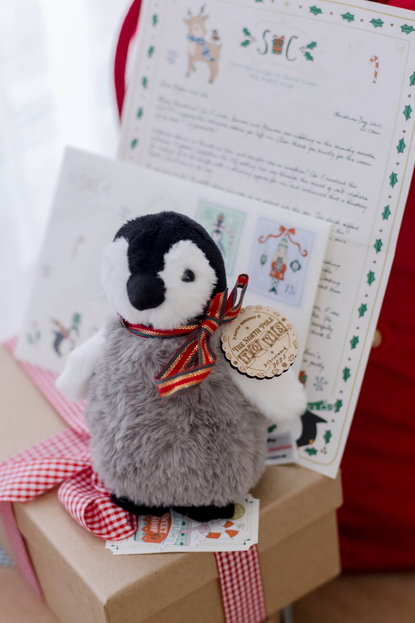 Peanut the Penguin Soft Toy