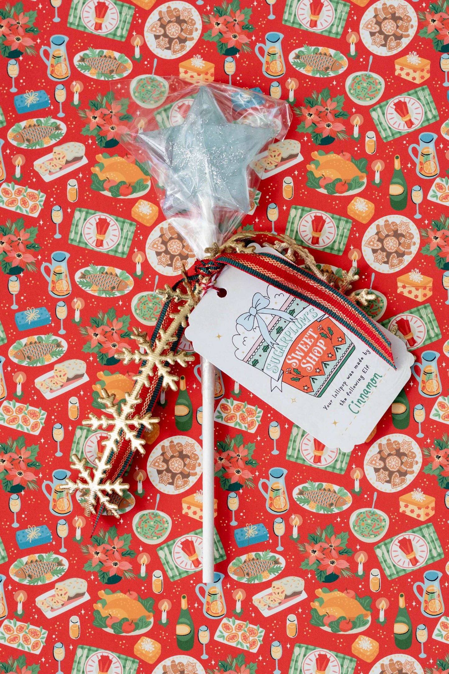 North Star Lollipop - Cotton Candy Blue