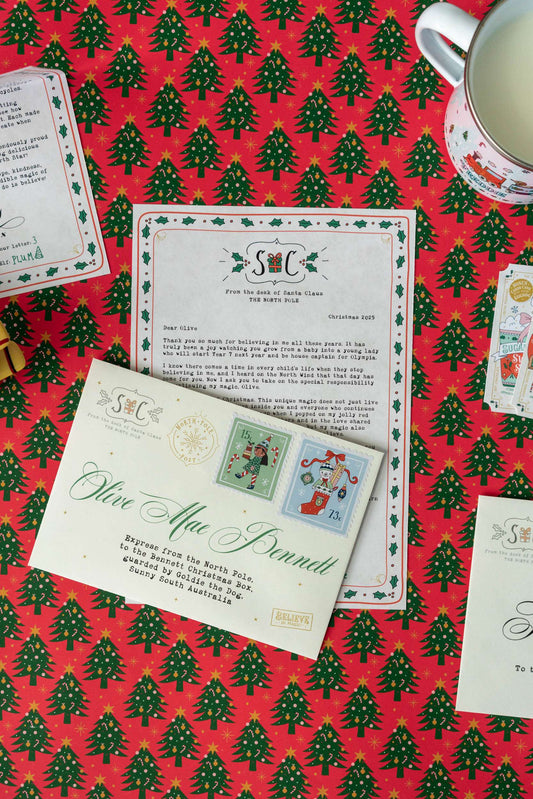 The Magical Goodbye Santa Letter