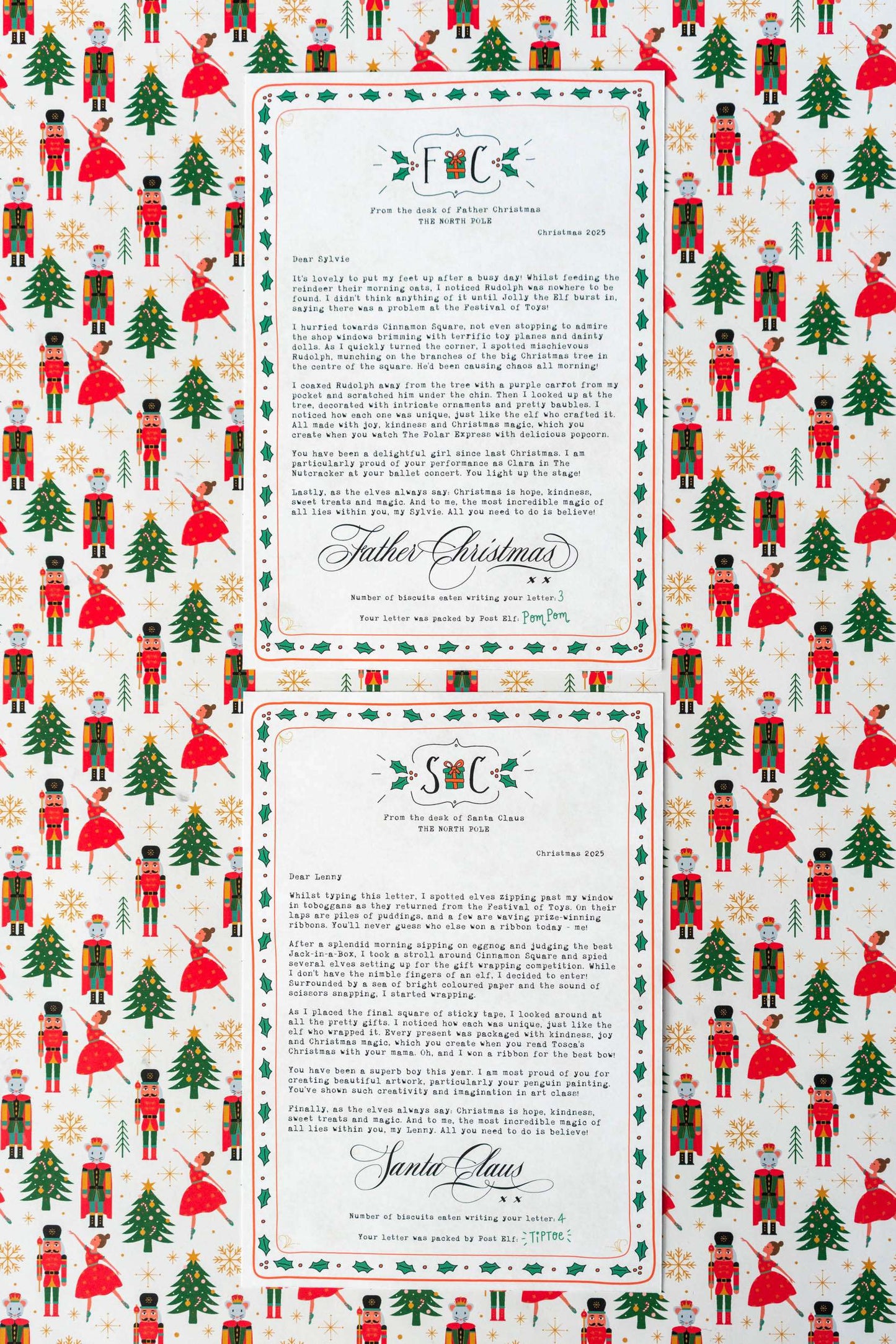 The Sibling Classic Santa Letters