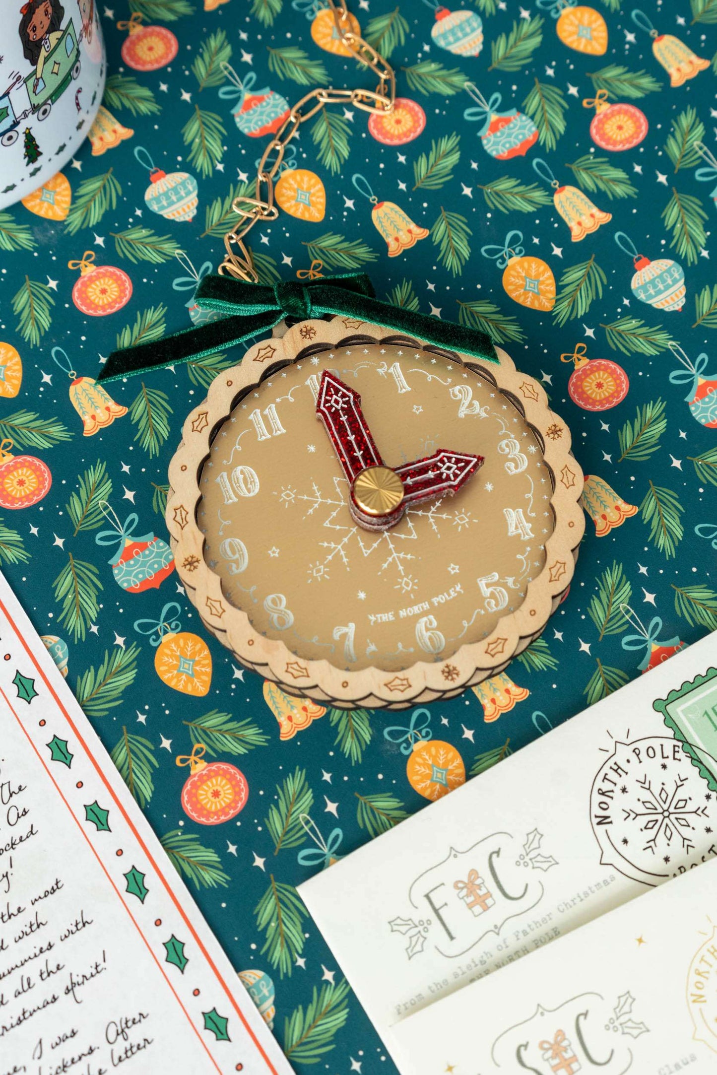 The Classic Christmas Morning Santa Letter