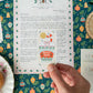 The Classic Christmas Morning Santa Letter