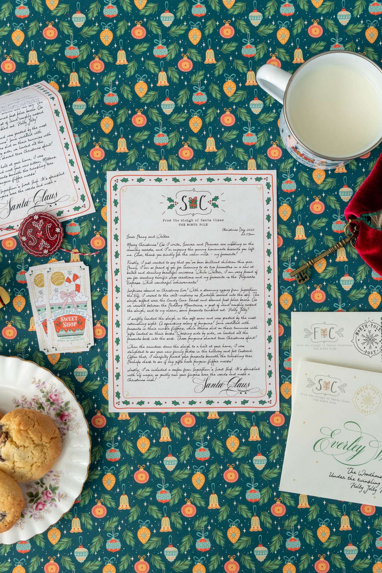 The Deluxe Christmas Morning Santa Letter