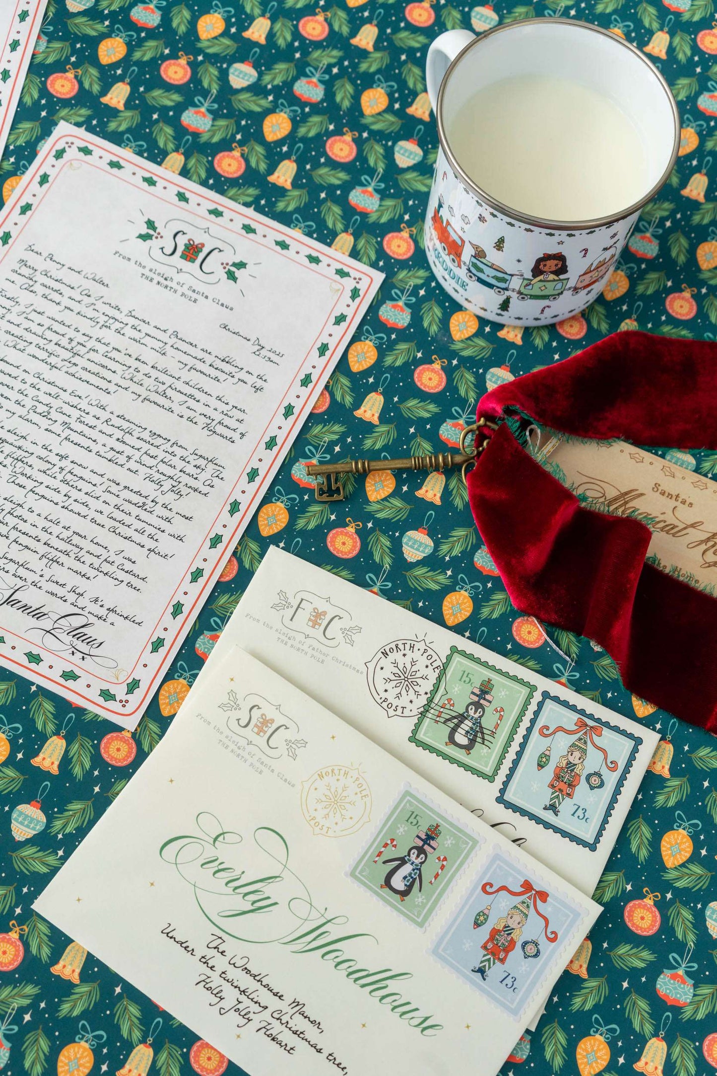 The Deluxe Christmas Morning Santa Letter