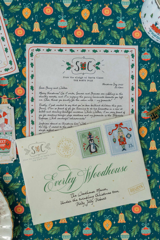 The Deluxe Christmas Morning Santa Letter