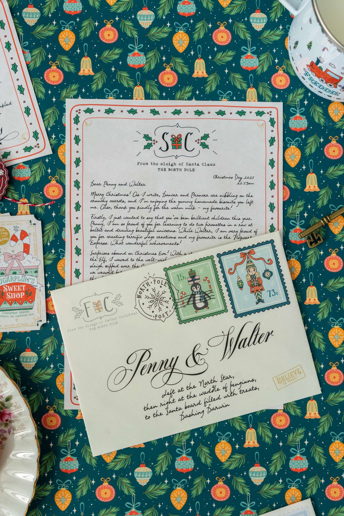 The Deluxe Christmas Morning Santa Letter