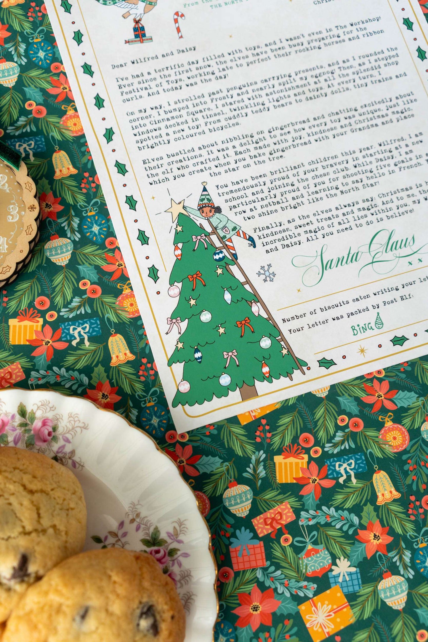 The Illustrated Santa Letter