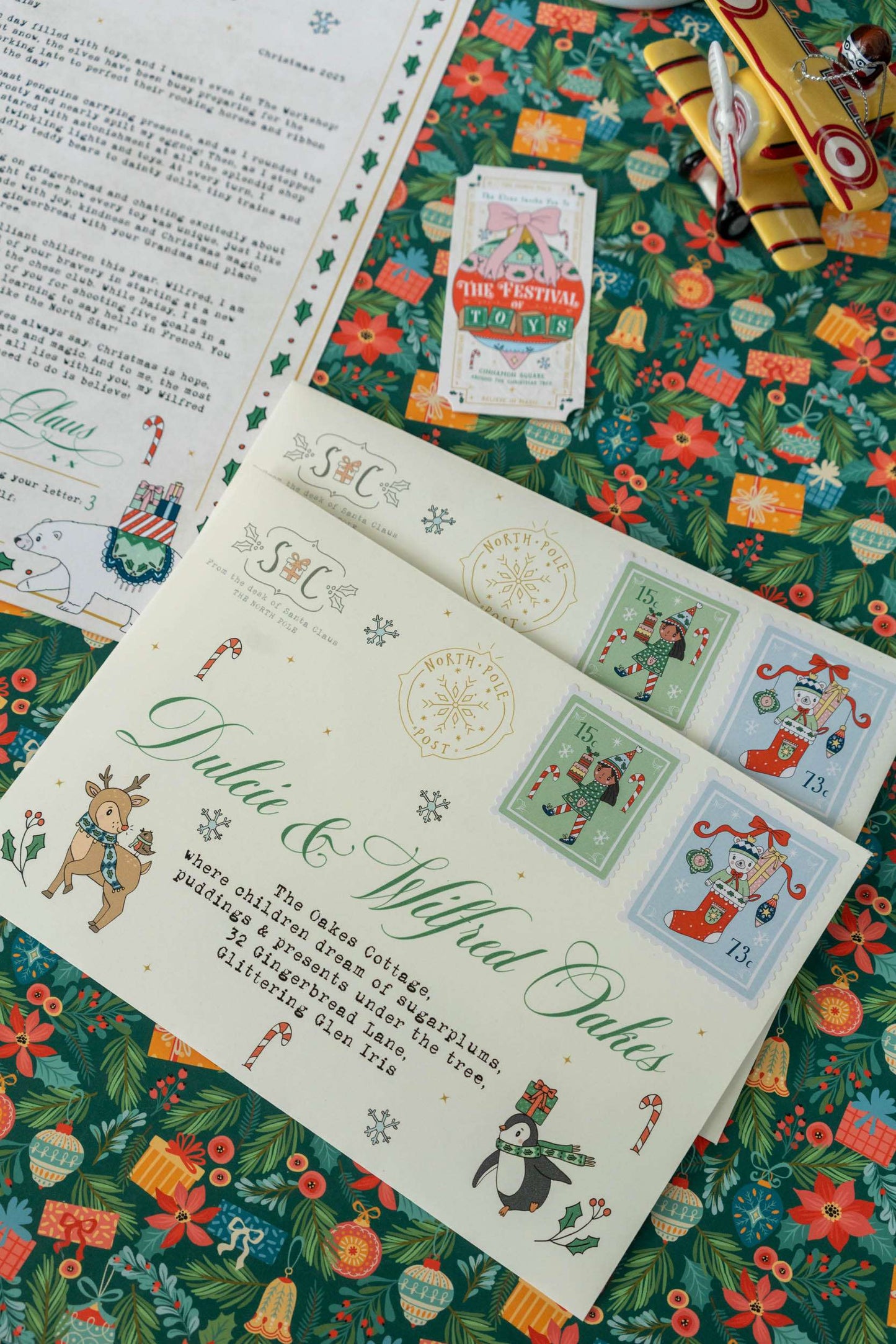 The Illustrated Santa Letter