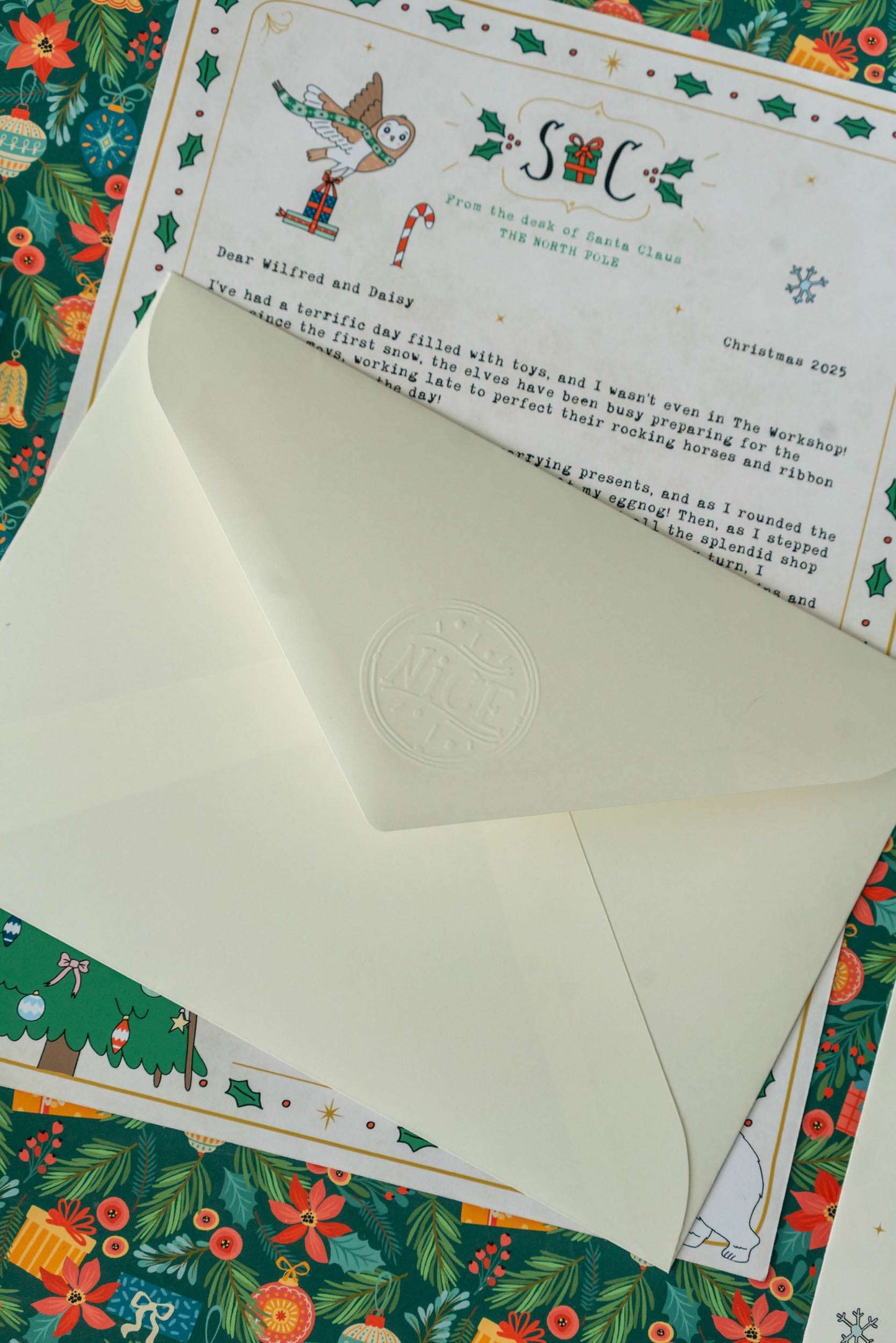 The Illustrated Santa Letter
