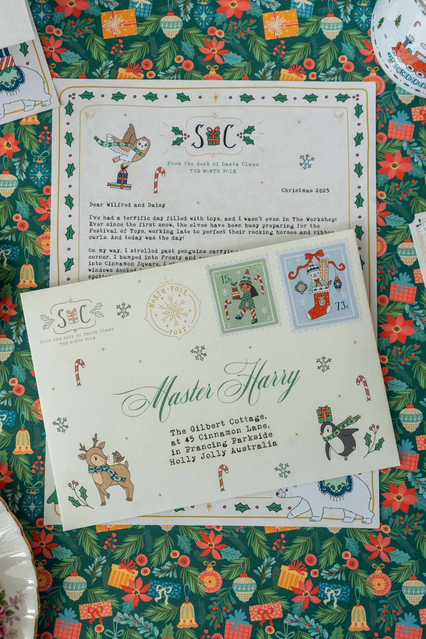 The Illustrated Santa Letter