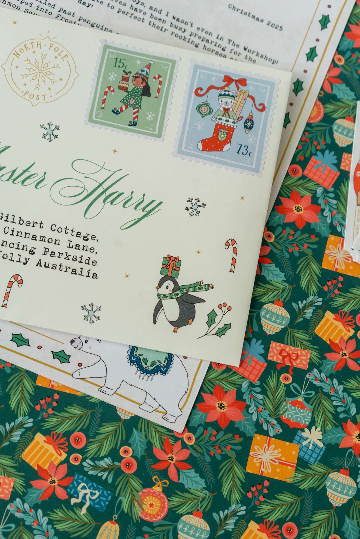 The Illustrated Santa Letter