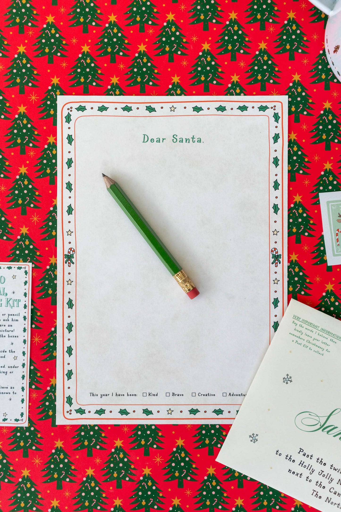 Letter Writing Kit & Believe Pencil