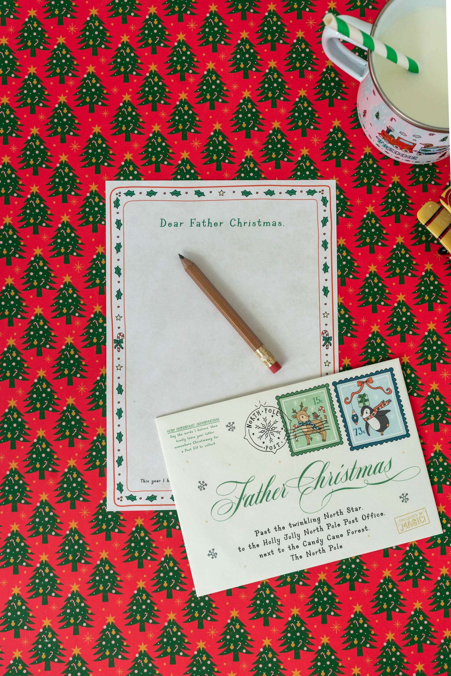 Letter Writing Kit & Believe Pencil