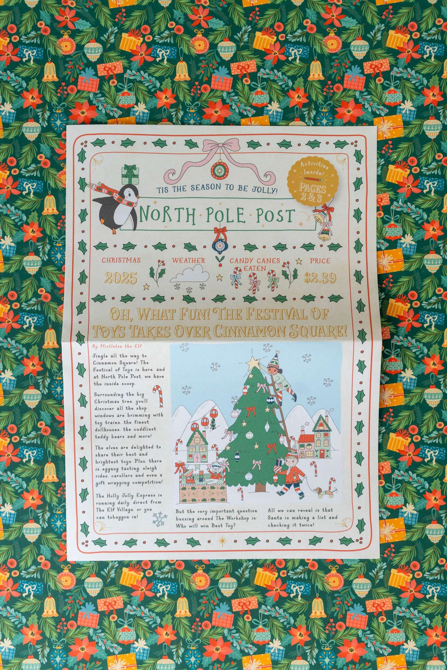 North Pole Post - Christmas activities, recipes & news
