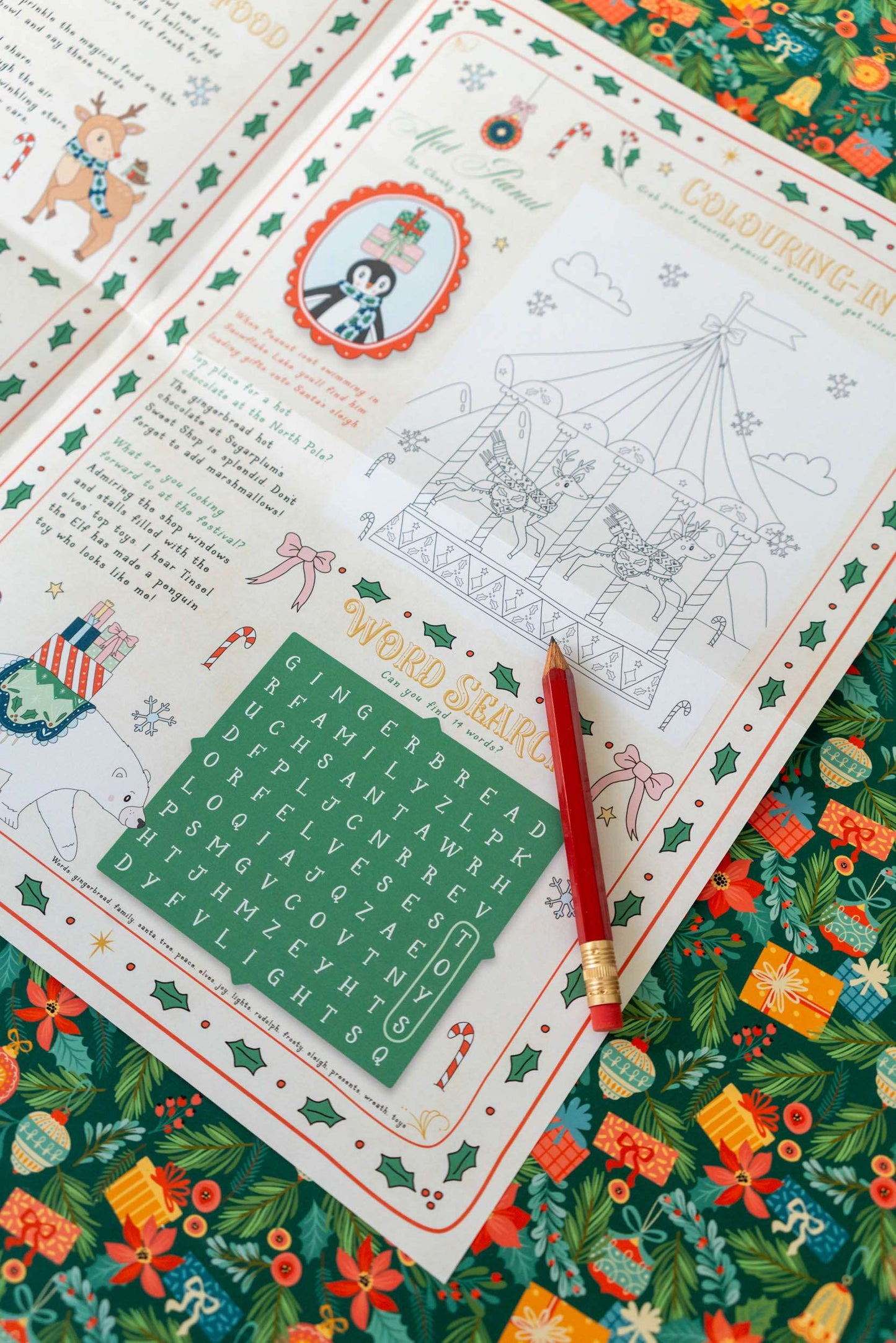 North Pole Post & Pencil Bundle