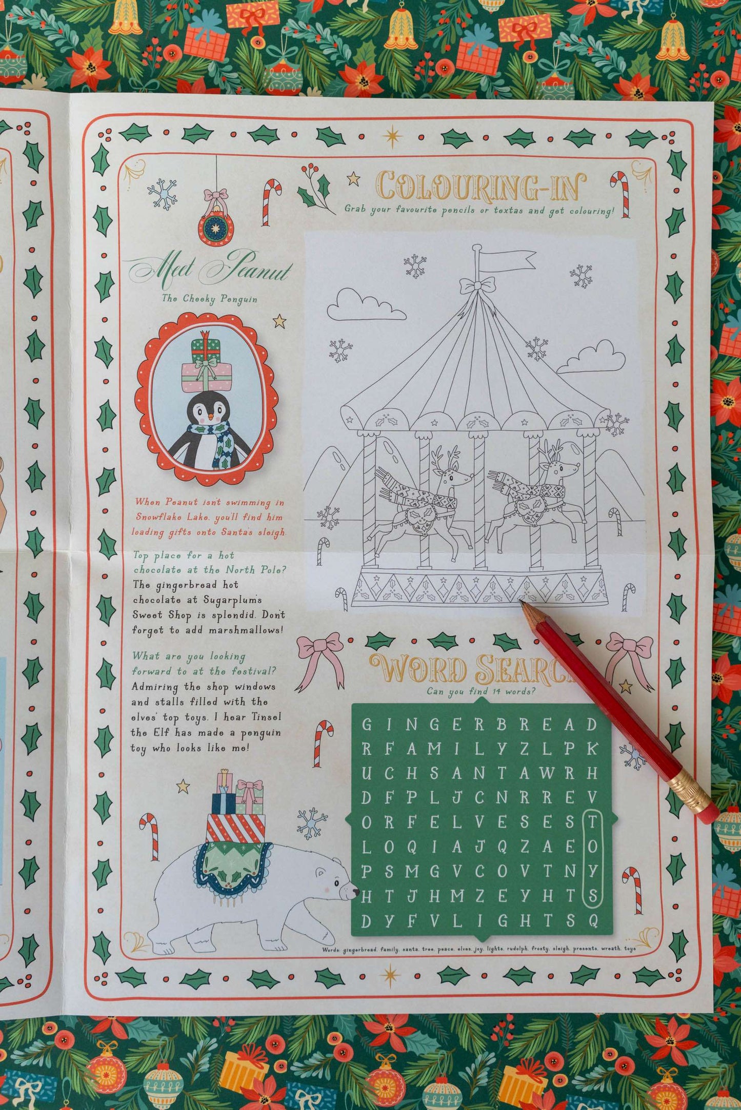 North Pole Post & Pencil Bundle