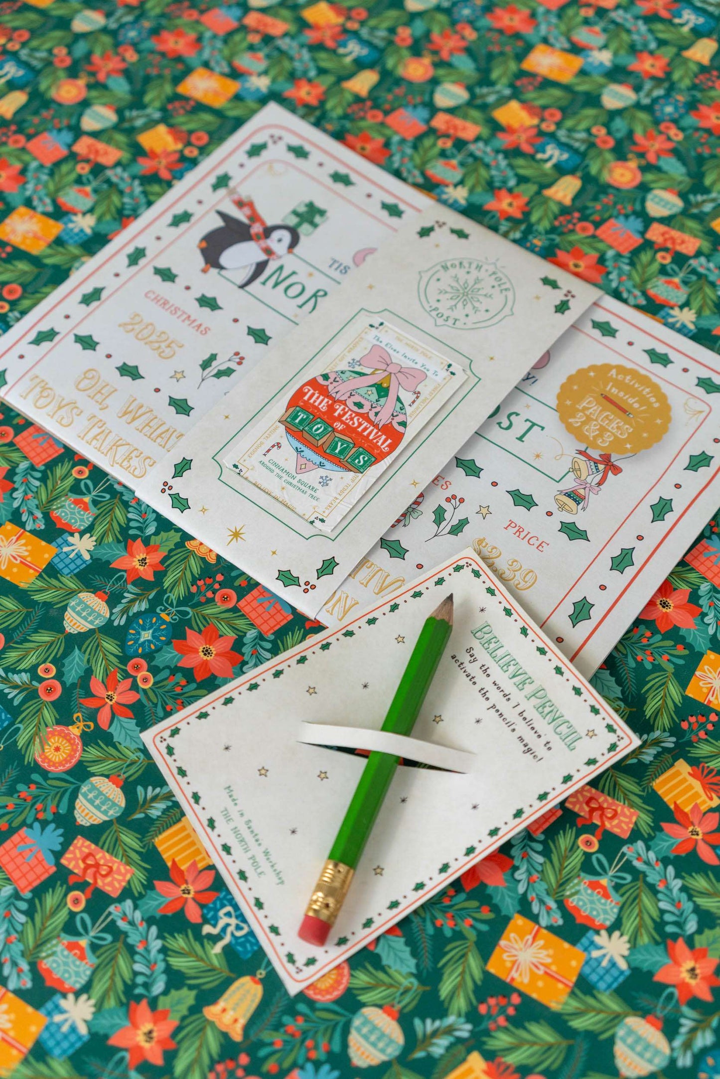 North Pole Post & Pencil Bundle