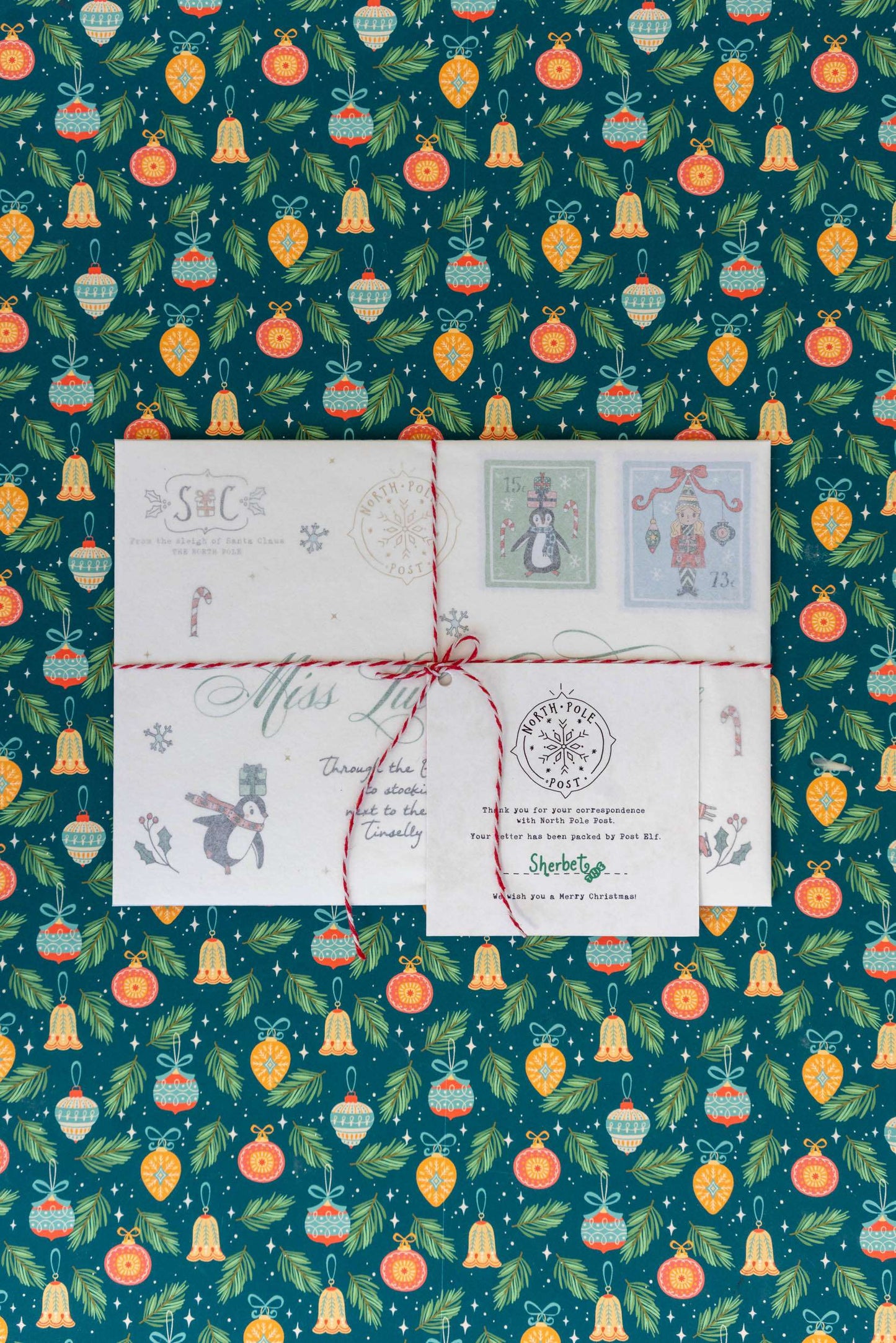 The Illustrated Christmas Morning Santa Letter