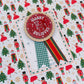Christmas Rosette