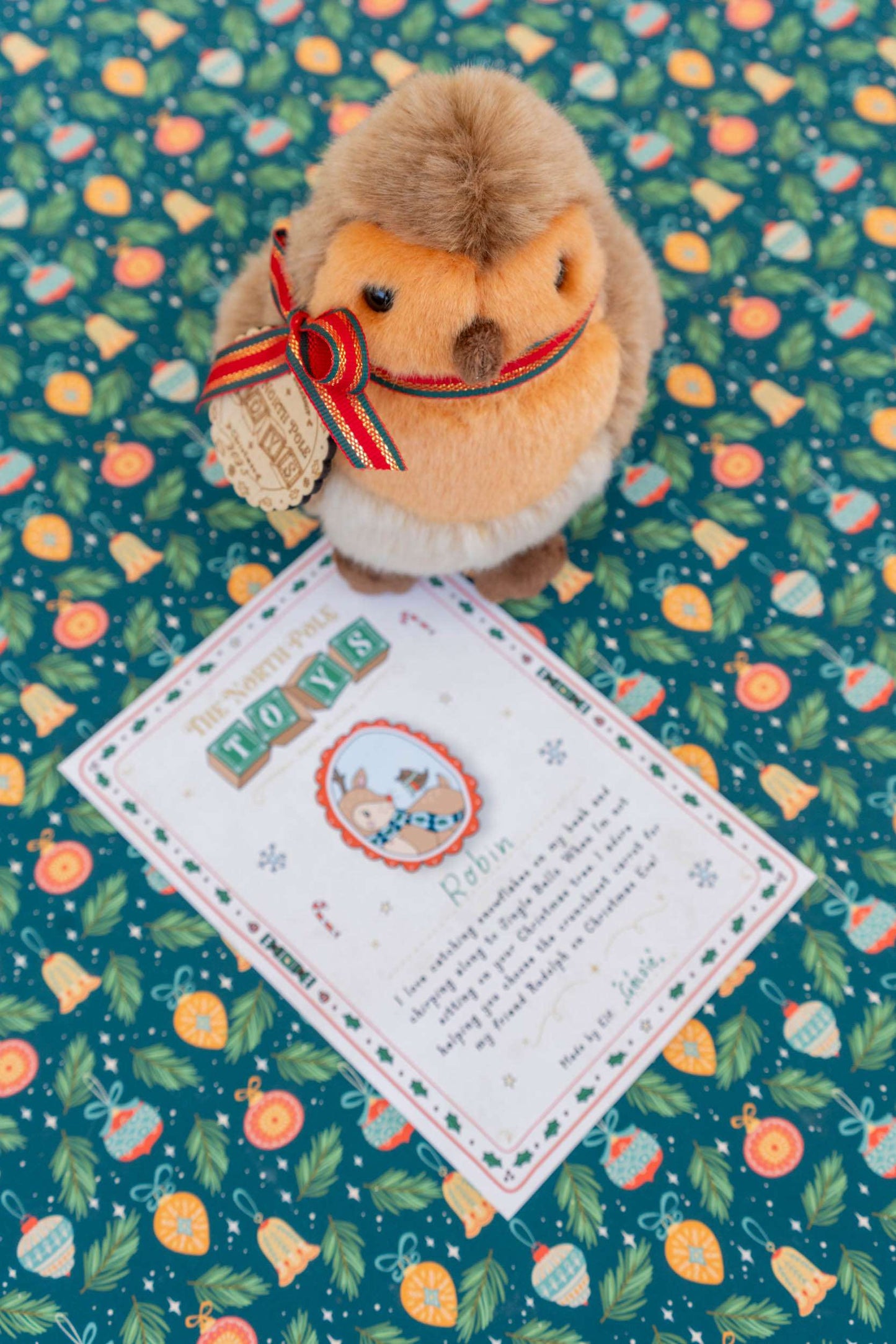 Robin the Bird Soft Toy