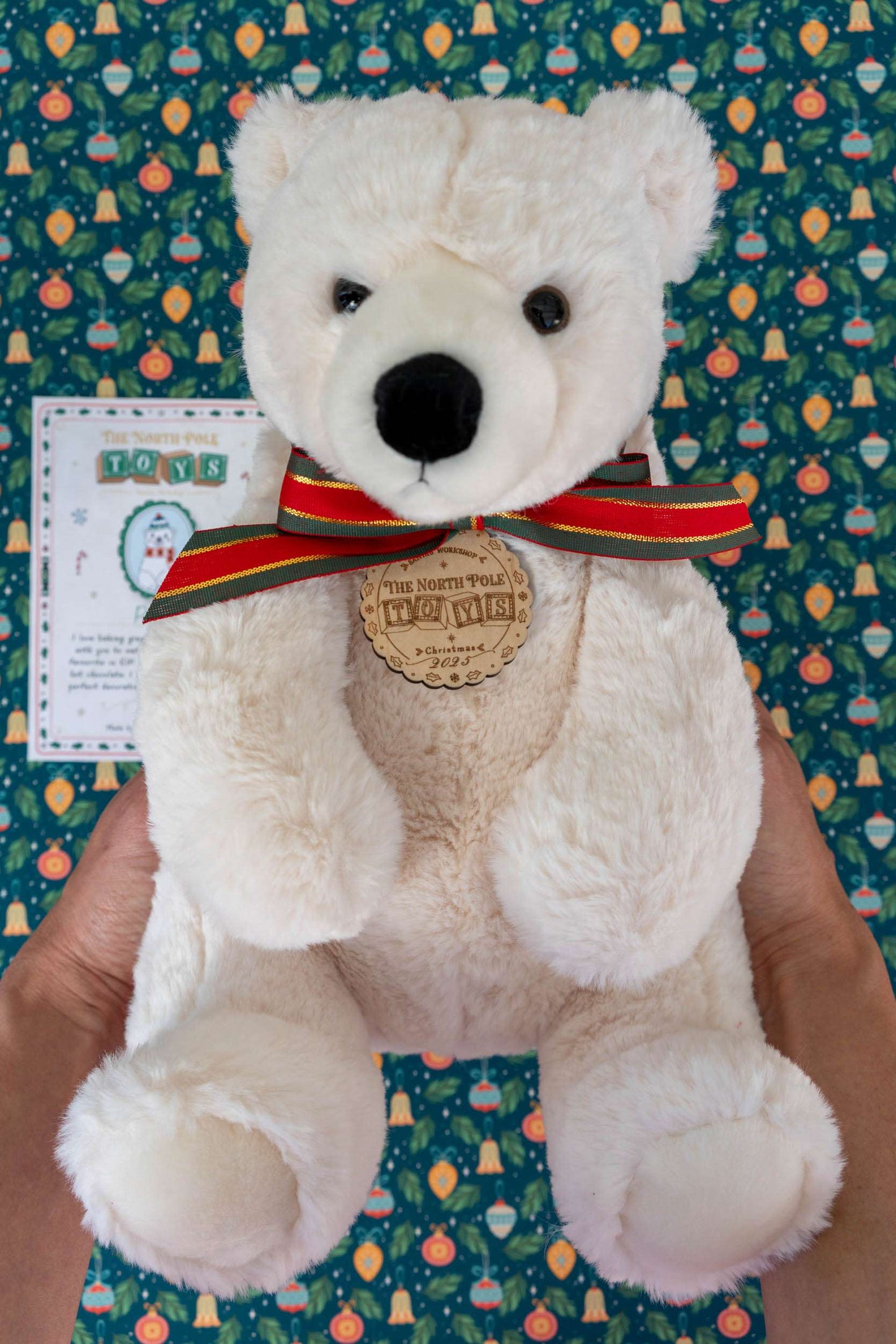 Pearl the Polar Bear Soft Toy