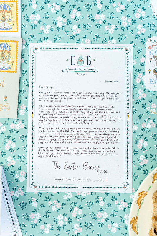Baby’s First Easter Bunny Letter